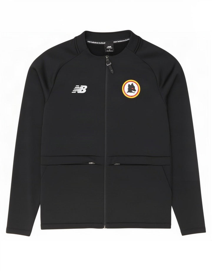 Jachetă de trening pentru bărbați New Balance, poliester mediu negru