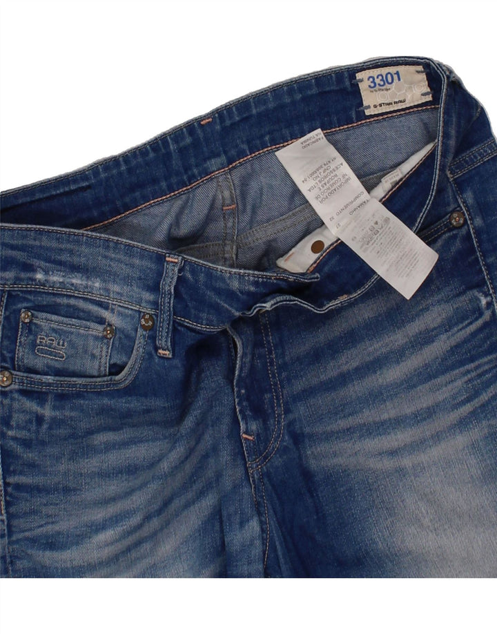 G-STAR Womens Slim Jeans W32 L27 Blue Cotton Vintage G-Star and Second-Hand G-Star from Messina Hembry 