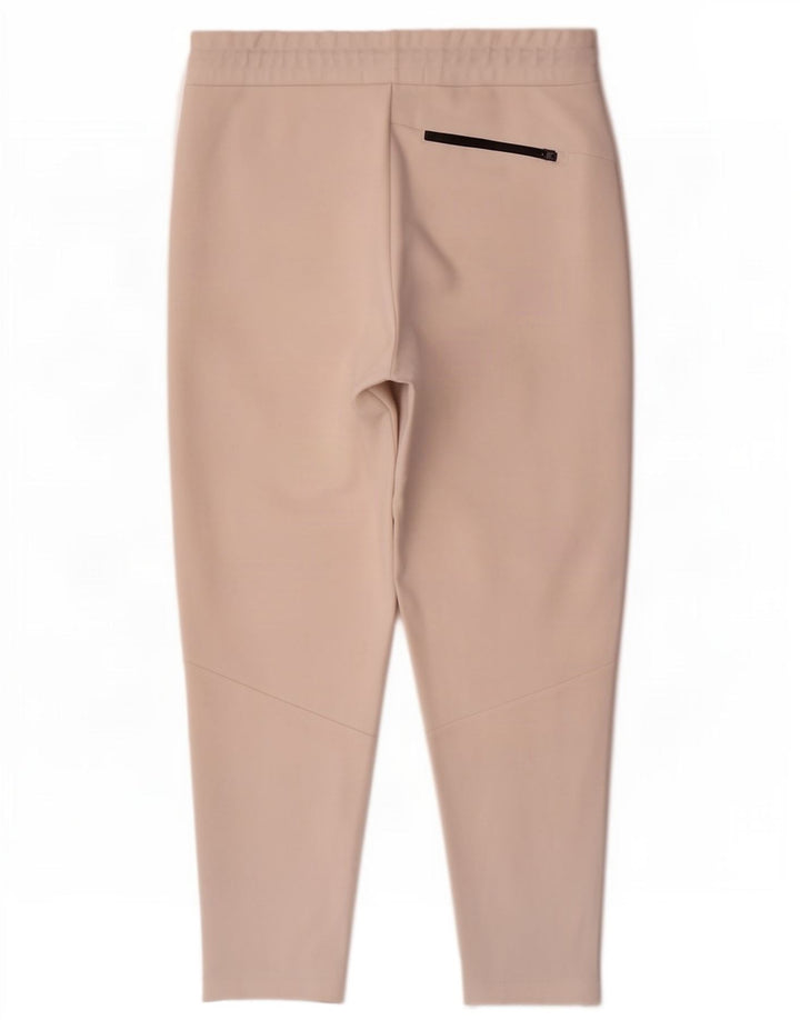 Pantaloni de trening Zara Barbati Poliester alb mediu