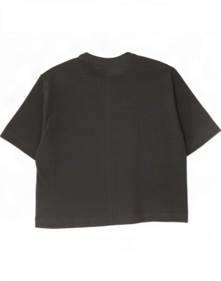 Tricou Calvin Klein pentru femei Top UK 14 Medium Gri Bumbac