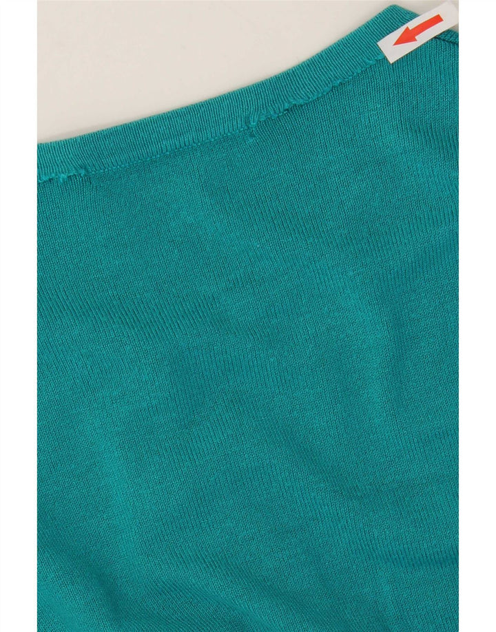 Pulover cardigan pentru femei Marks & Spencer UK 10 Small Blue Viscose