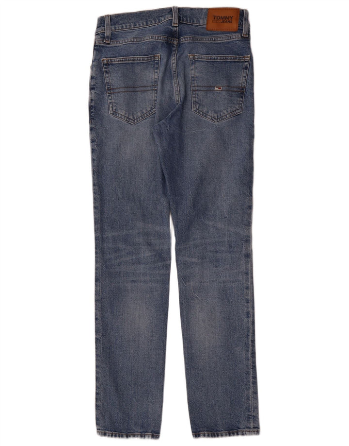 TOMMY HILFIGER Blugi subțiri pentru femei W28 L30 Bumbac albastru