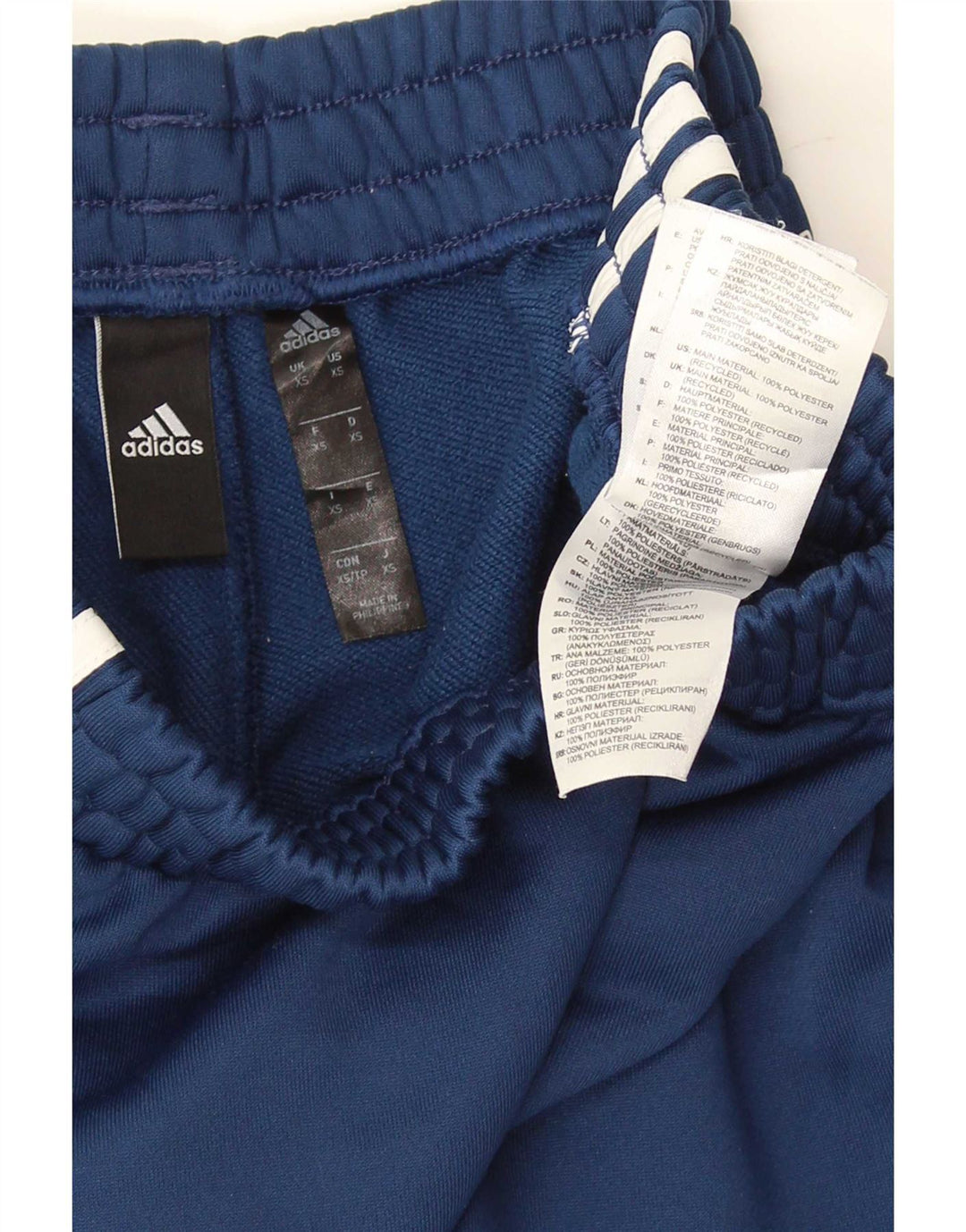 Pantaloni de trening pentru bărbați Adidas XS bleumarin poliester