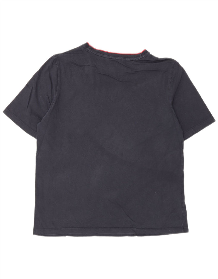 Tricou grafic pentru bărbați Tommy Hilfiger Top Mediu Bleumarin