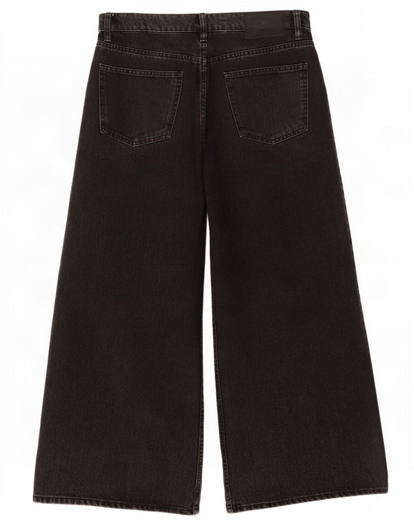 Blugi tăiați pentru femei cu talie înaltă Zara EU 44 XL W34 L24 Negri