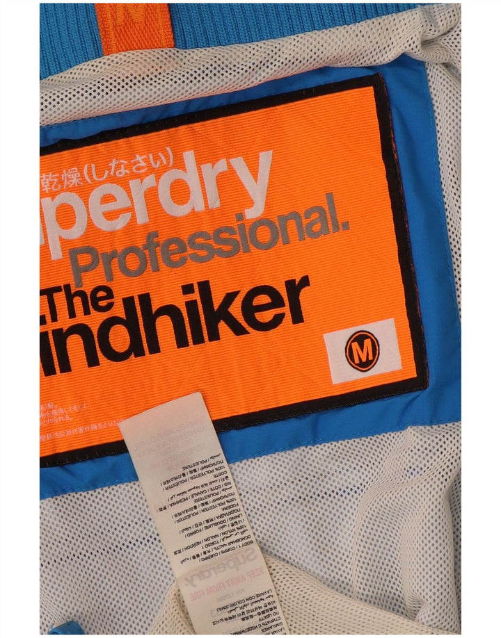 Jachetă Windbreaker pentru bărbați Superdry, UK 38, nailon albastru mediu