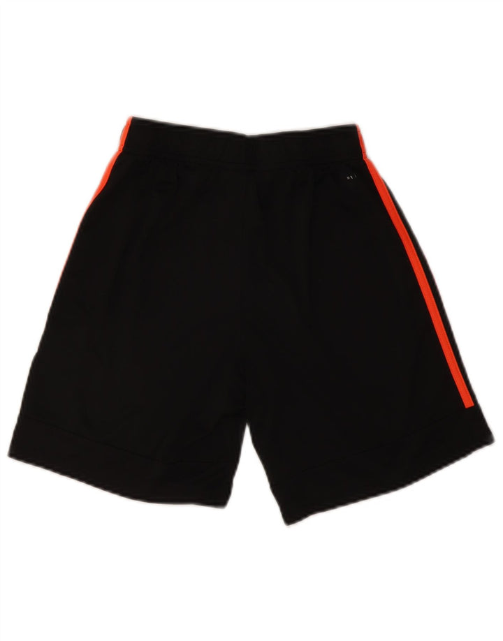 Pantaloni scurți sport adidas băieți 13-14 ani poliester negru