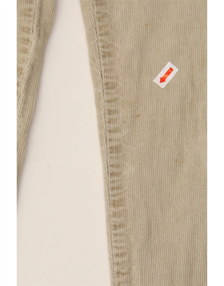 DOCKERS Pantaloni drepti pentru bărbați din velur L30 L32 bej