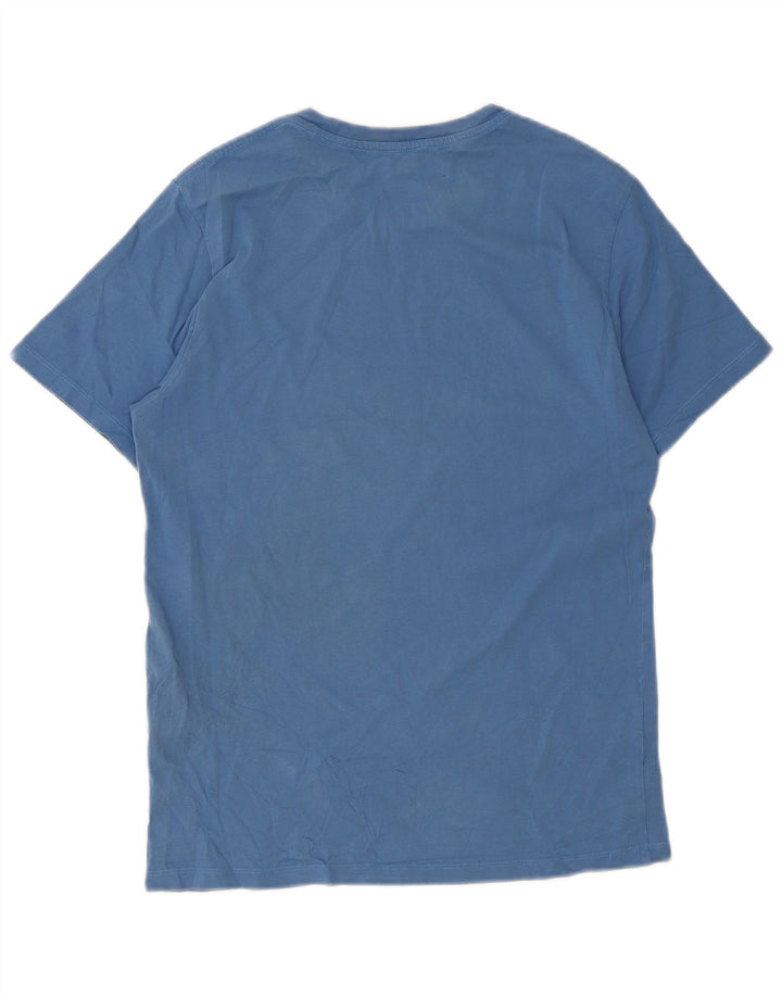 Tricou cu grafic Levi's pentru bărbați Top din bumbac albastru mediu