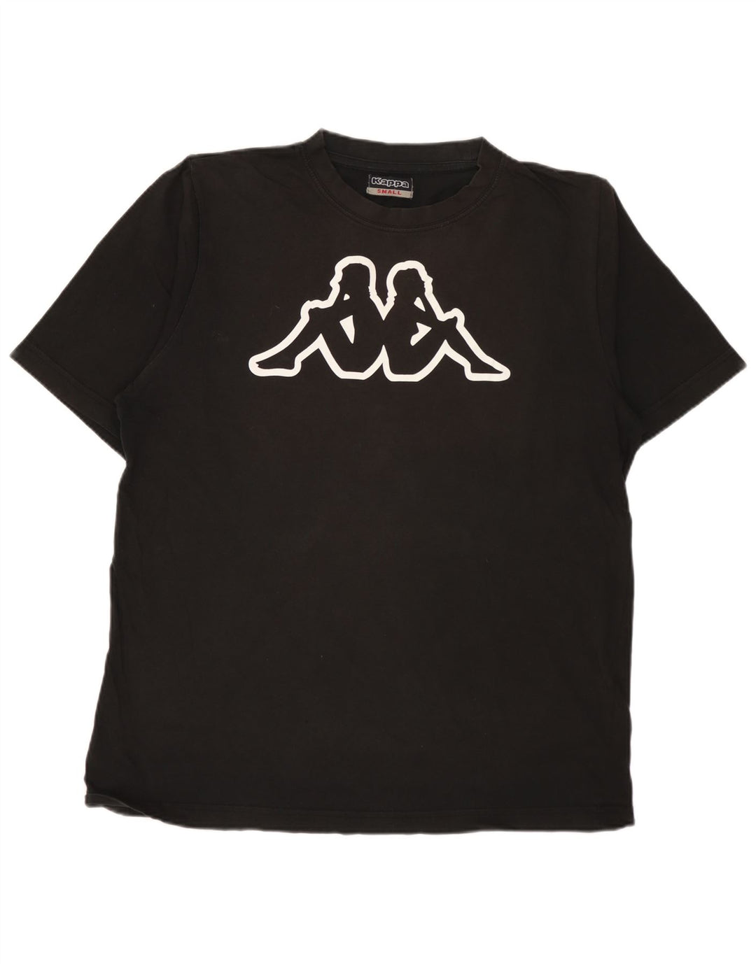 Tricou grafic KAPPA pentru bărbați Top mic bumbac negru