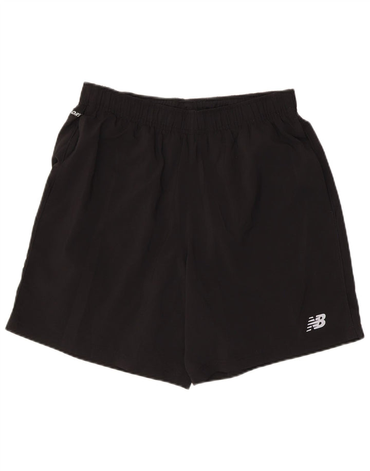 Pantaloni scurți sport New Balance pentru bărbați, mediu negru