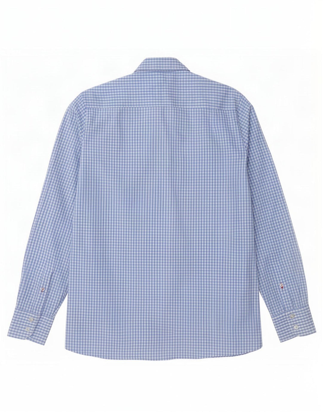 Cămașă pentru bărbați Tommy Hilfiger Mic, albastru Gingham Bumbac