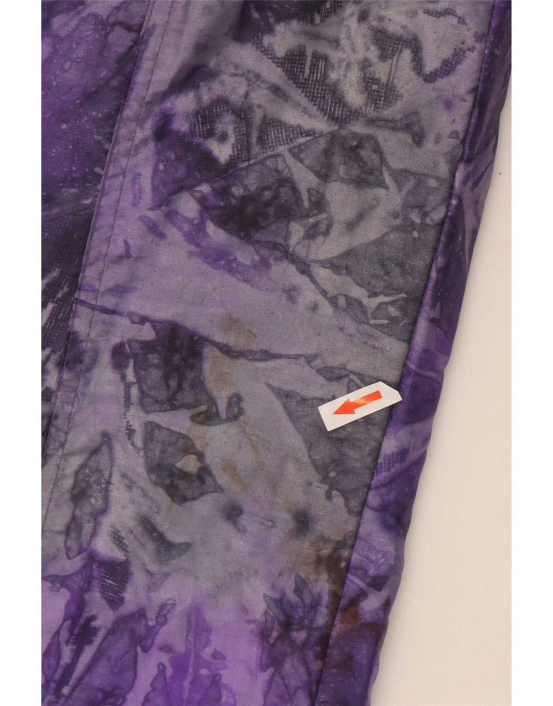 Salopetă de schi supradimensionată pentru femei cu model abstract Alasca IT 38 XS violet