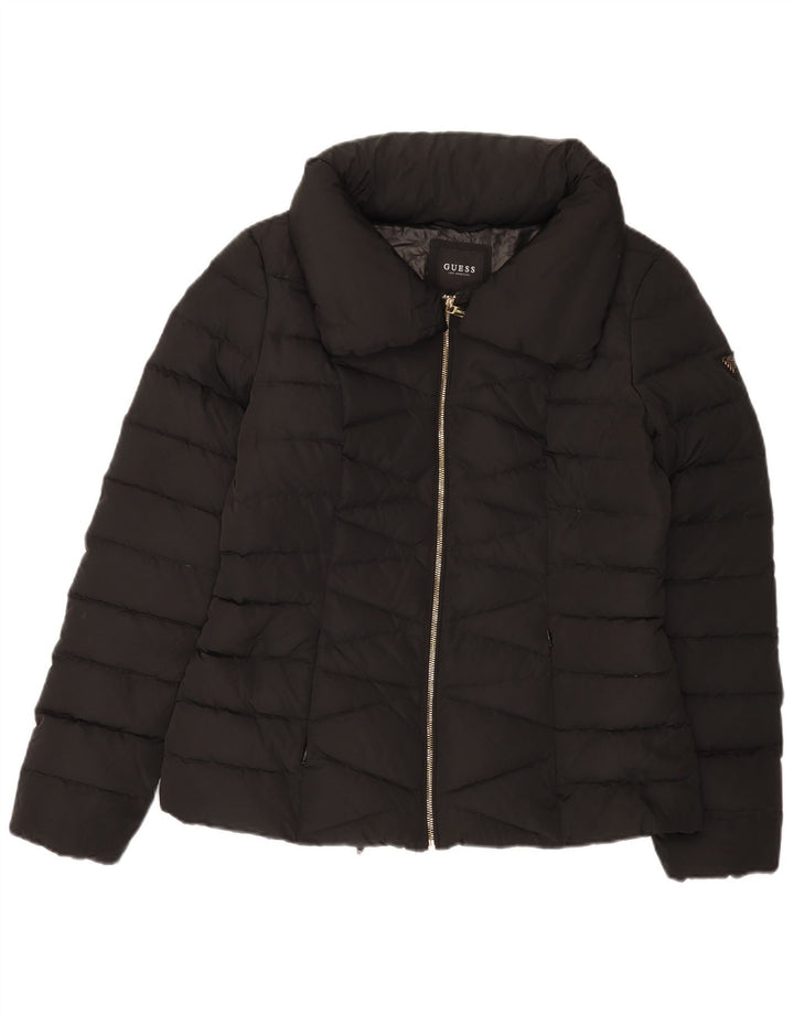 Jachetă căptușită pentru femei Guess UK 16 Large Black