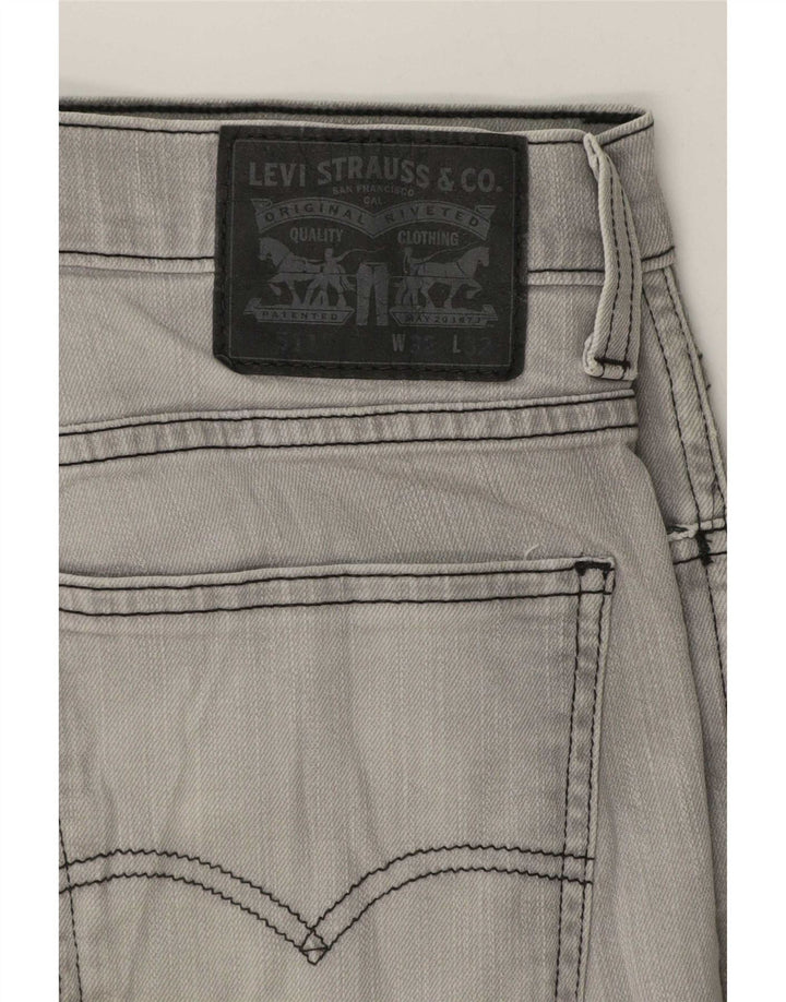 Blugi Levi's 511 Slim pentru bărbați W32 L32 bumbac gri