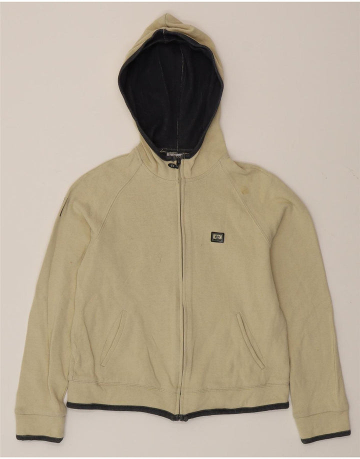 SERGIO TACCHINI Pulover cu capota cu fermoar pentru femei IT 44 bumbac mediu bej