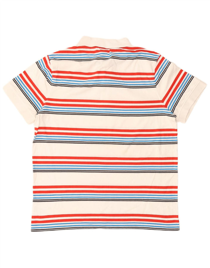 Tricou polo pentru bărbați Animal, mare, multicolor, cu dungi