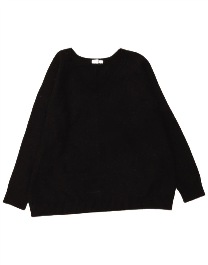 Pulover cu decolteu în V Gap pentru femei UK 16, mare, negru, nailon