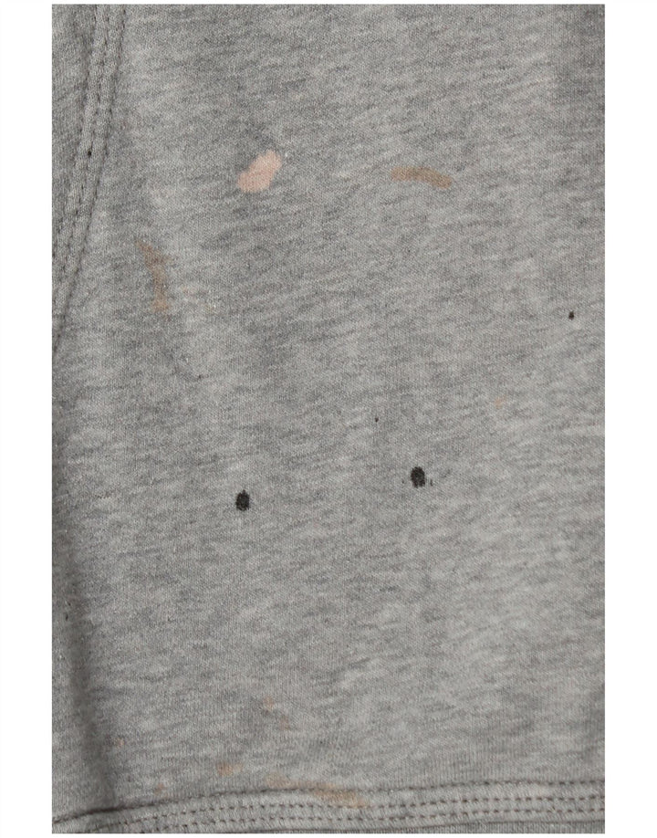 Pulover Nike pentru bărbați, bumbac cu pete, gri mediu
