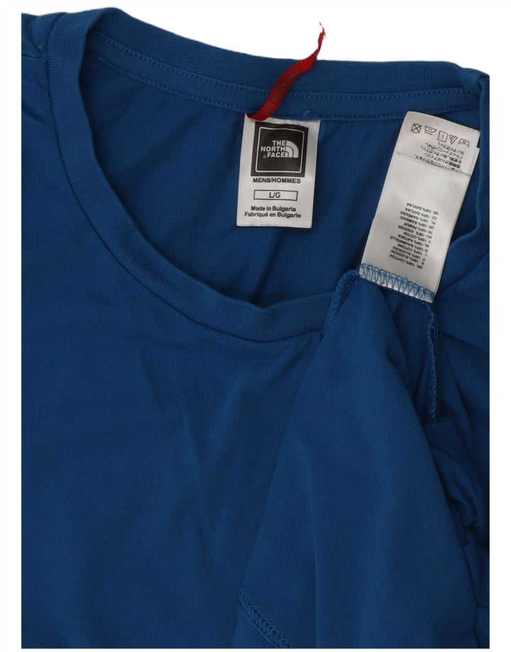 Tricou pentru bărbați THE NORTH FACE Top mare din bumbac albastru