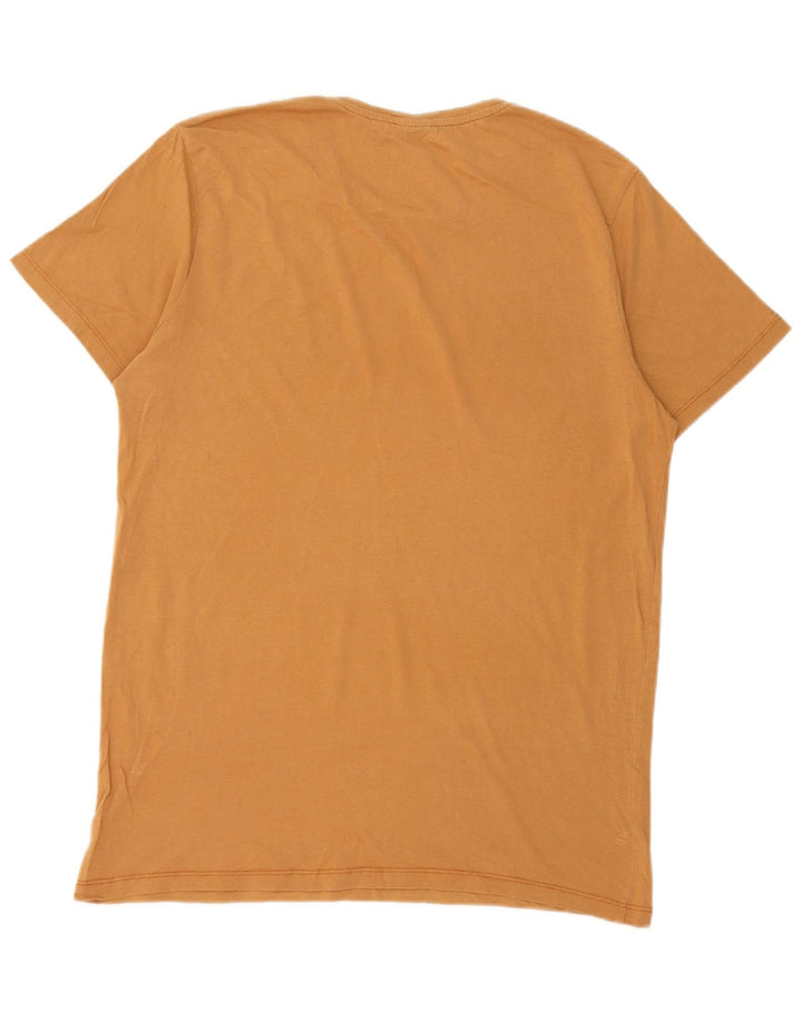 Tricou grafic Jack & Jones pentru bărbați Top mare galben