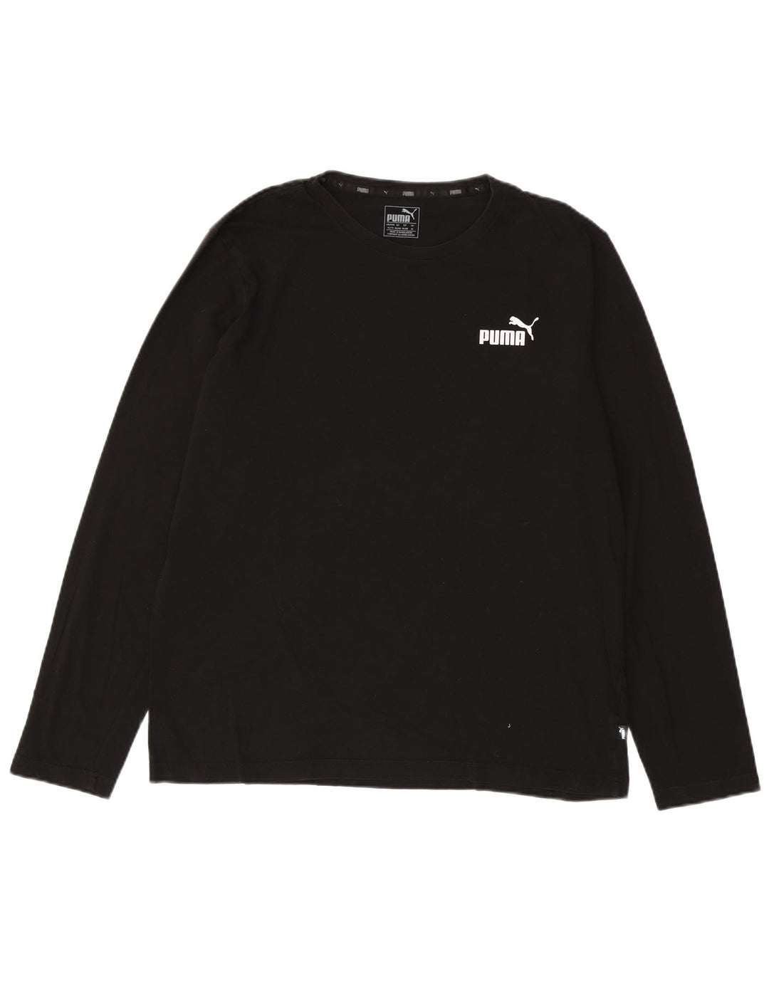 Top cu mânecă lungă pentru bărbați PUMA XL, negru