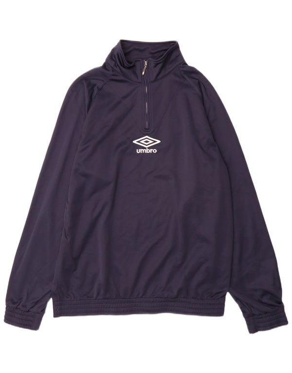 Umbro Pulover Trening Top Jachetă XL Bleumarin Poliester