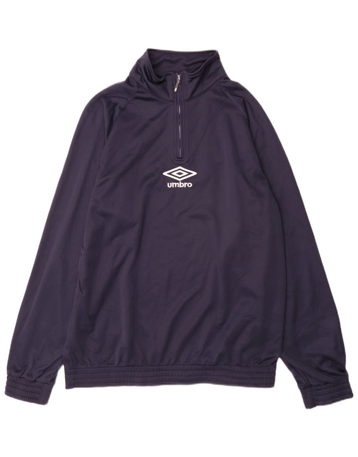 Umbro Pulover Trening Top Jachetă XL Bleumarin Poliester