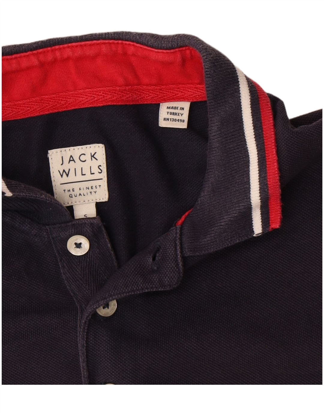 Tricou polo Jack Wills pentru bărbați, bumbac, albastru bleumarin