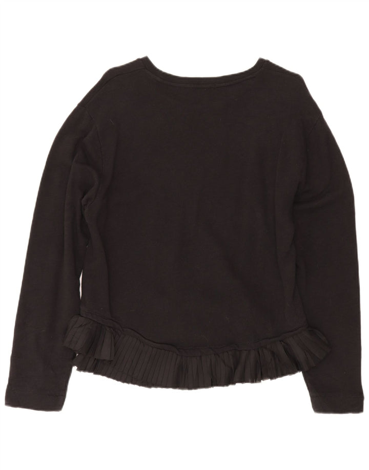J. CREW Pulover pentru damă, UK 14, bumbac mediu negru
