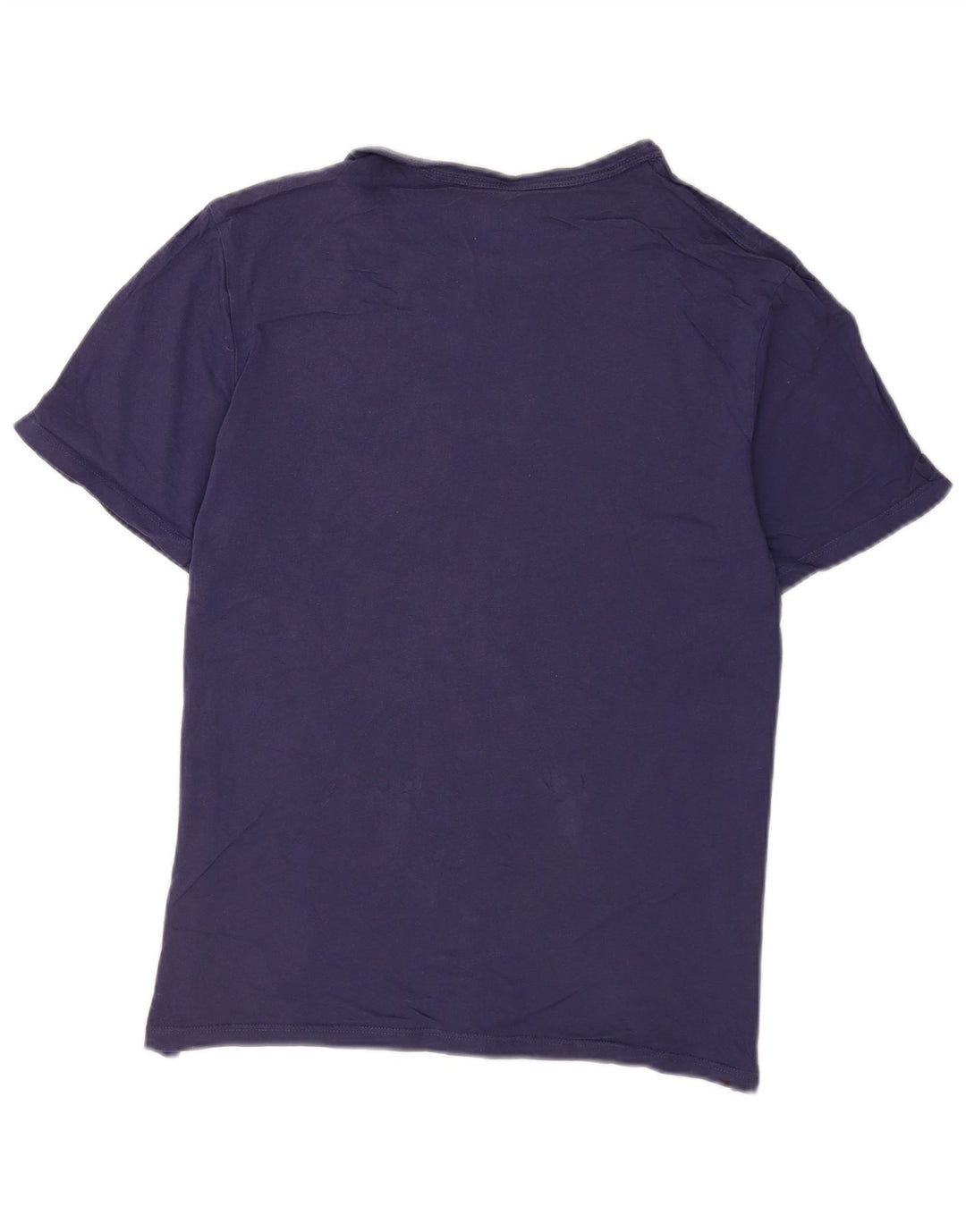 Tricou grafic pentru bărbați Champion Top mediu din bumbac bleumarin