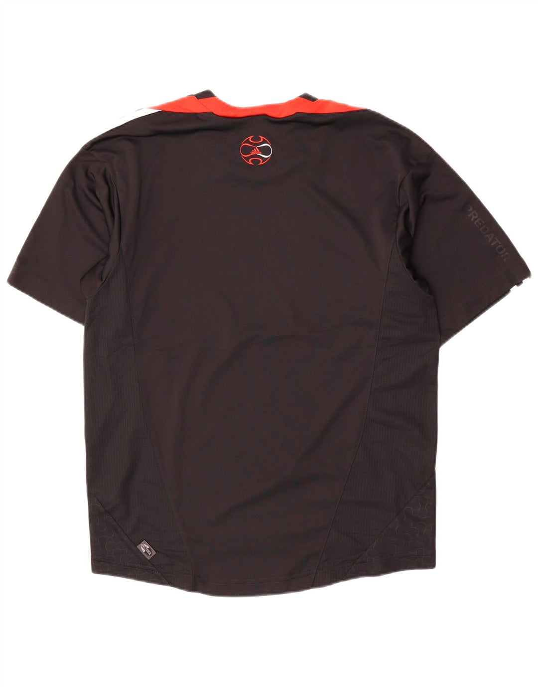 Tricou pentru bărbați Adidas Top Mic Negru Poliester Colorblock