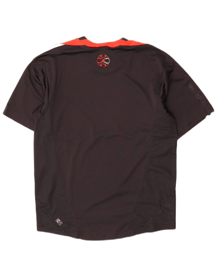 Tricou pentru bărbați Adidas Top Mic Negru Poliester Colorblock