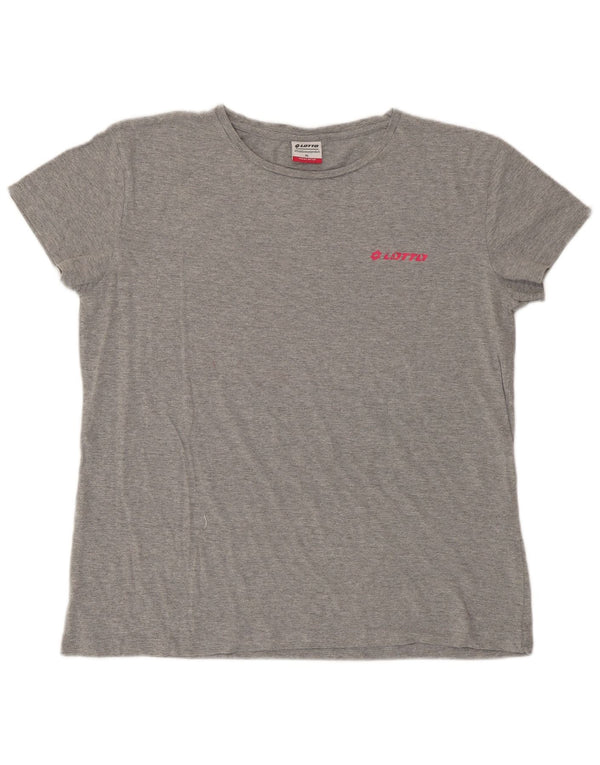 Tricou pentru femei Lotto UK 18 XL, bumbac cu pete gri