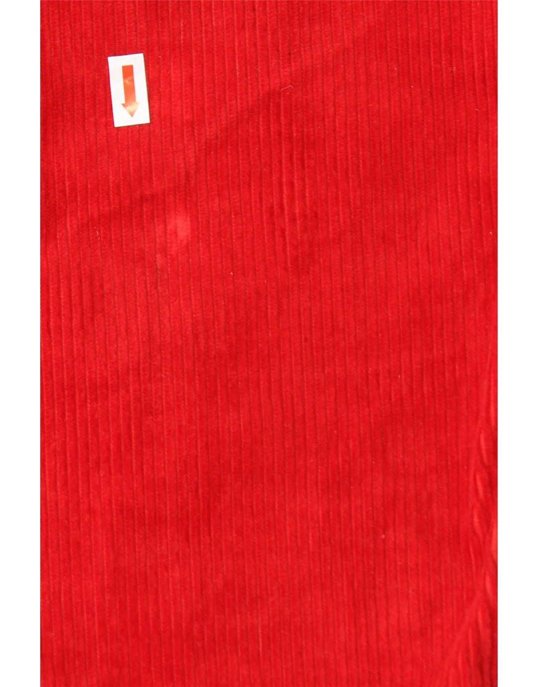 ST. BERNARD Womens High Waist Corduroy Trousers UK 12 Medium W24 L27 Red