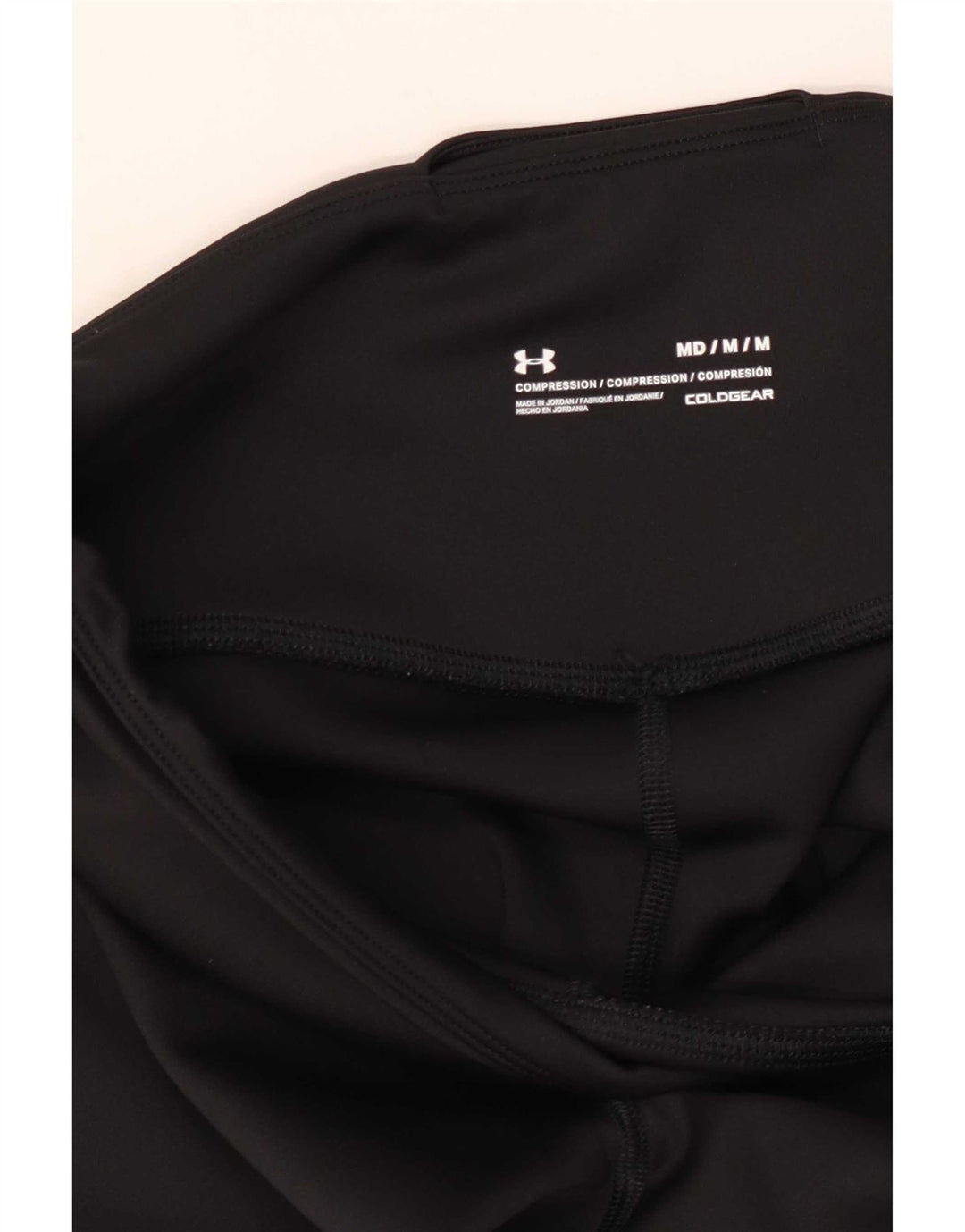 Cold Gear Graphic Leggings pentru femei Under Armour UK 12 Medium Black