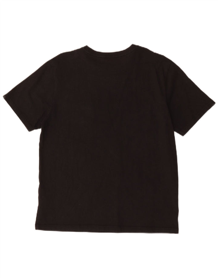 Tricou Vans Relaxed Fit Top, bumbac mediu negru