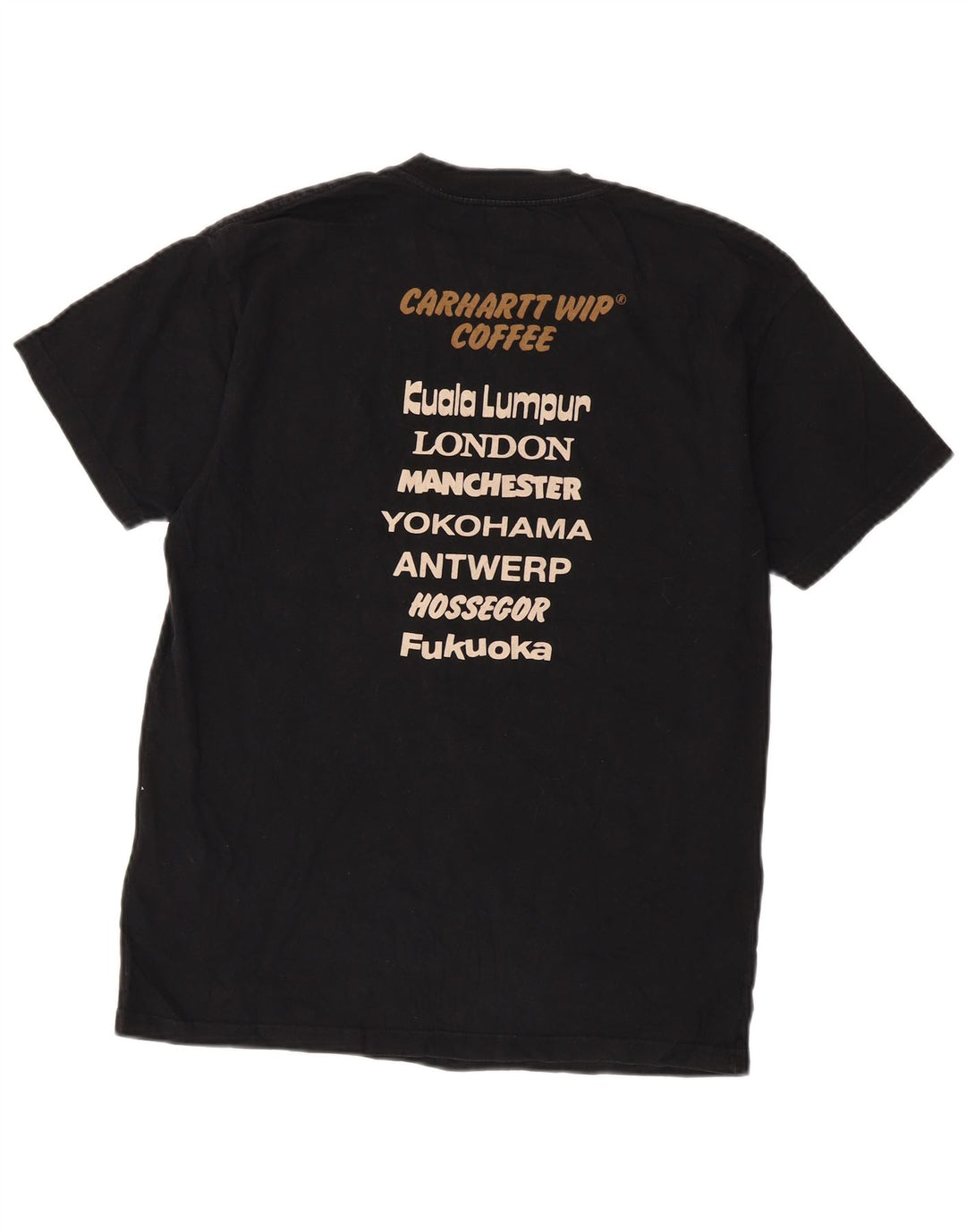 Tricou grafic pentru bărbați Carhartt Top XS bumbac negru