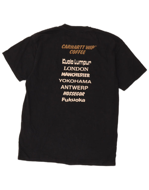 Tricou grafic pentru bărbați Carhartt Top XS bumbac negru