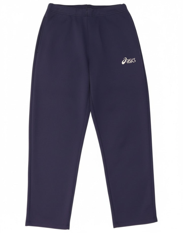Pantaloni de trening Asics pentru femei UK 14 Medium Bleumarin Poliester