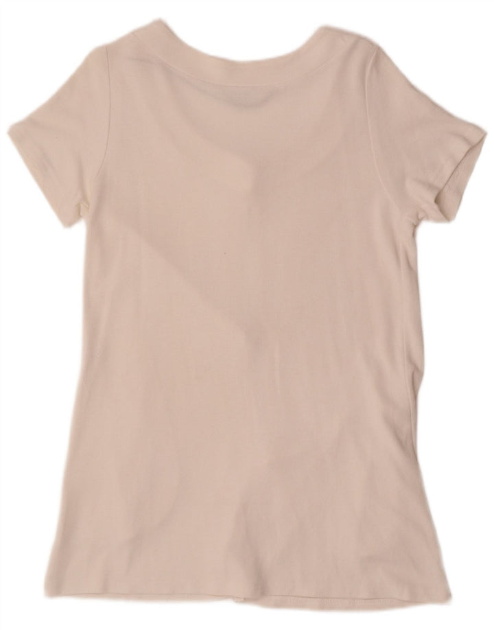 Bluză cămașă cu mânecă scurtă pentru femei Marks & Spencer UK 12 Medium White