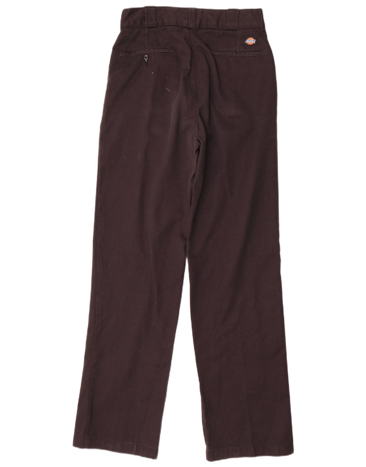Pantaloni chino drepți pentru bărbați Dickies L32 L34 Poliester maro