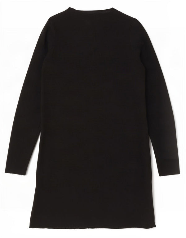 Rochie Pulover pentru Damă Zara UK 10 Mic Negru Viscoză