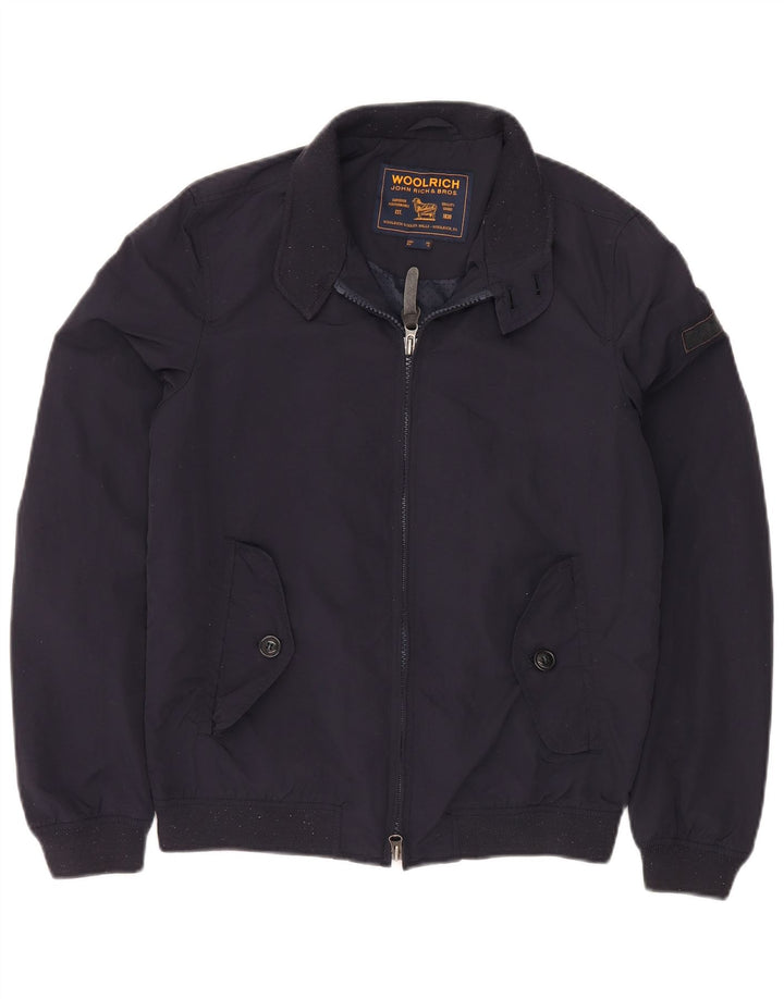 Bomber pentru bărbați WOOLRICH UK 34 XS Nailon bleumarin