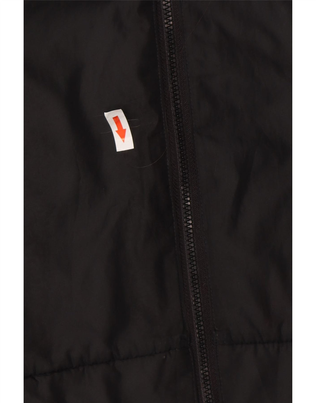 Jachetă căptușită cu glugă Adidas pentru femei UK 12/14 Poliester mediu negru