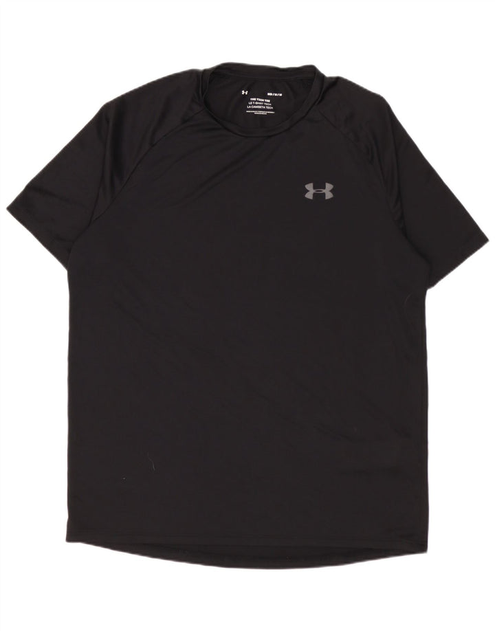 Tricou pentru bărbați Under Armour Top Mediu Poliester Negru