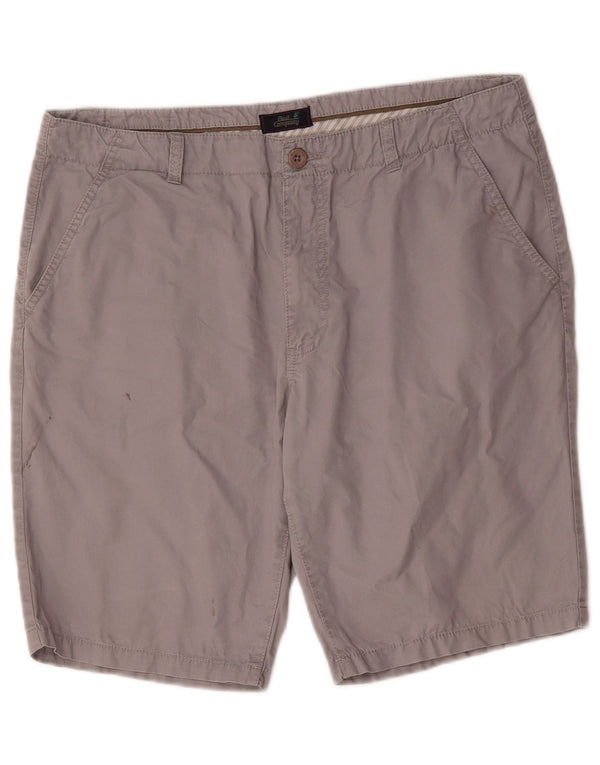 Pantaloni scurți chino pentru bărbați Best Company IT 52 XL W38 bumbac gri