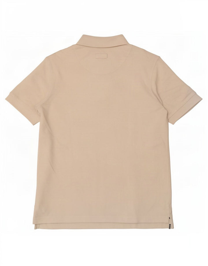 Tricou polo Columbia pentru bărbați, mic din bumbac alb