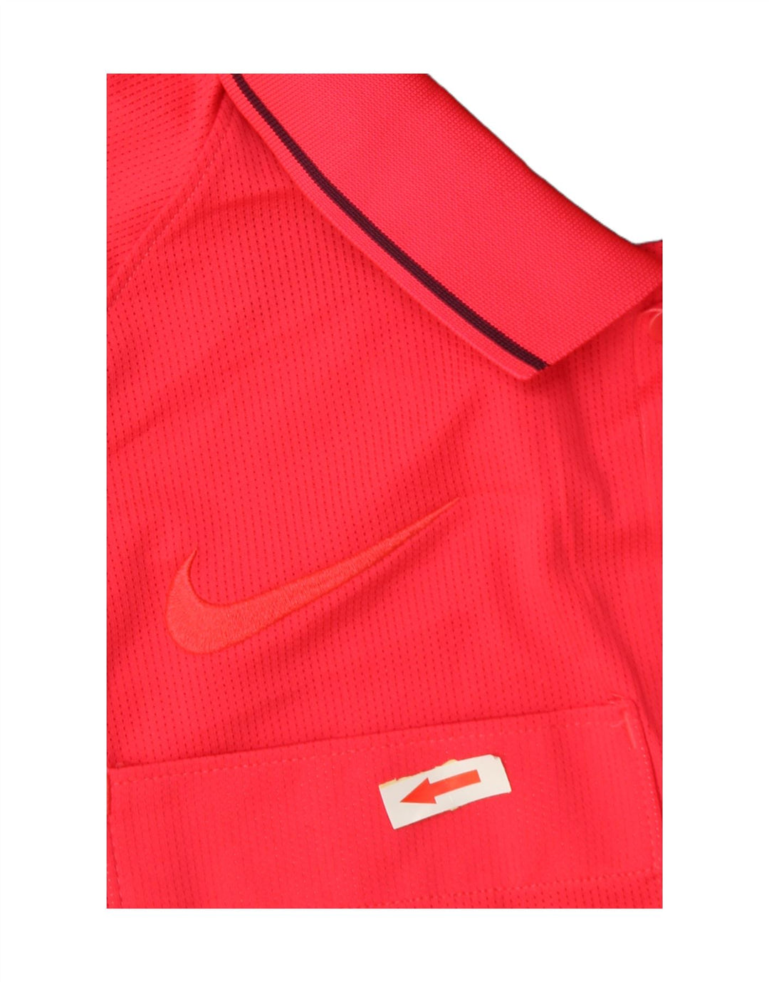 Tricou polo Nike pentru bărbați Dri Fit, roz mediu, poliester color bloc