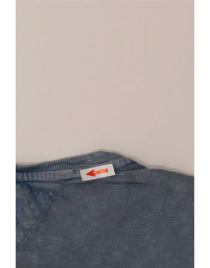 Tricou Tommy Hilfiger pentru bărbați Top mare, albastru, bumbac